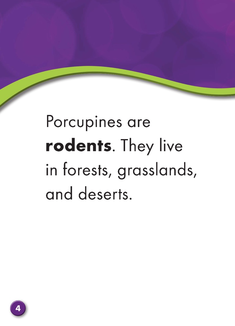 Porcupines: Backyard Wildlife — page 1