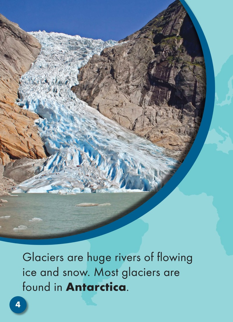 Glaciers: Learning About the Earth — page 1