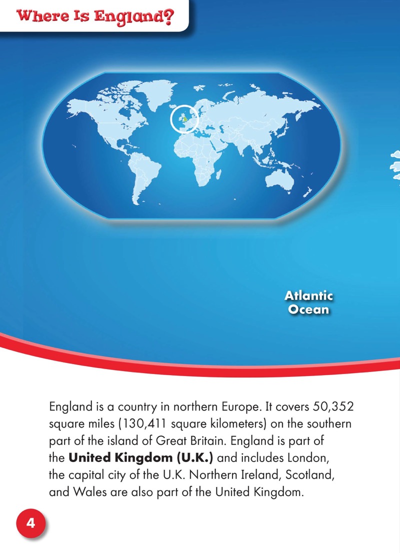 Exploring Countries: England — page 1