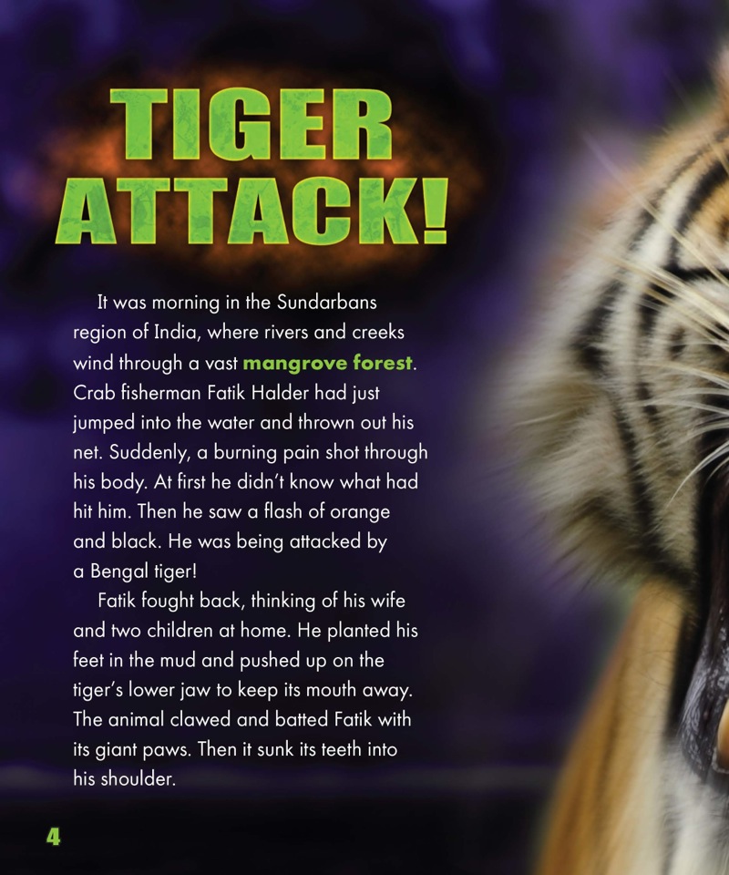 The Bengal Tiger — page 1