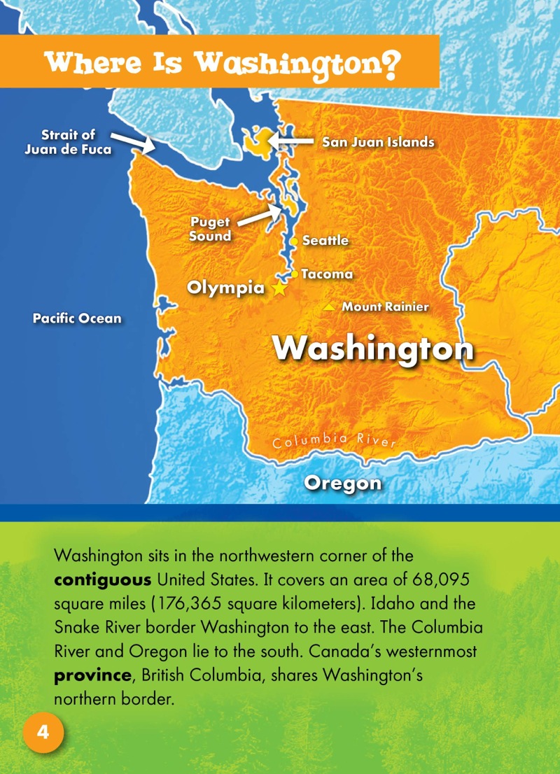 Exploring the States: Washington — page 1