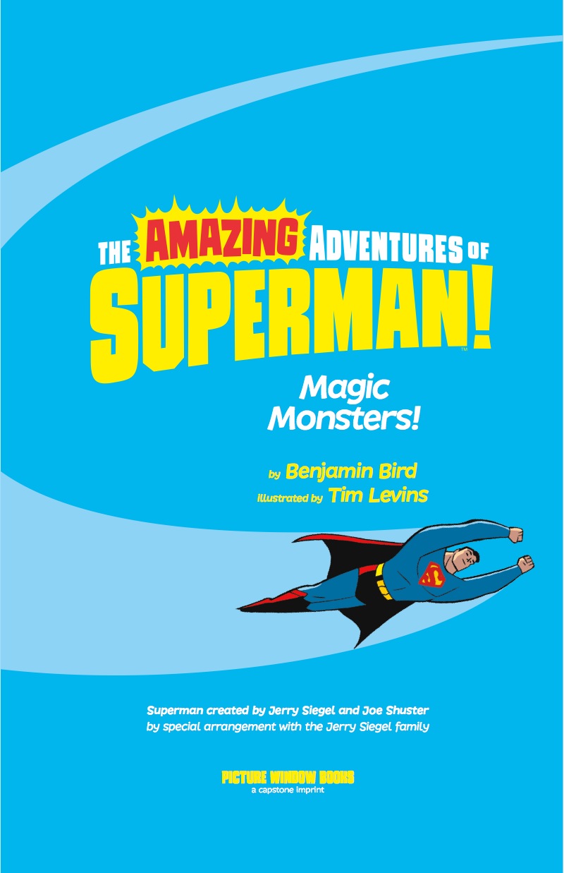 The Amazing Adventures of Superman!: Magic Monsters! book cover
