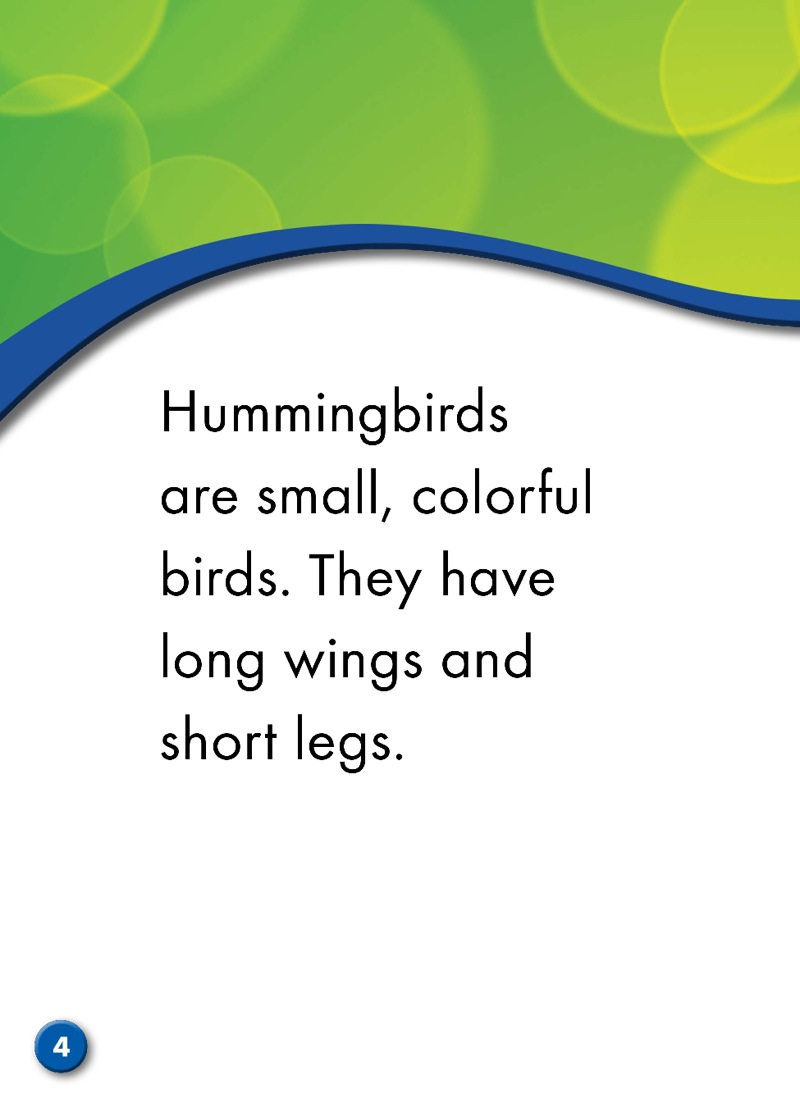 Backyard Wildlife: Hummingbirds — page 1