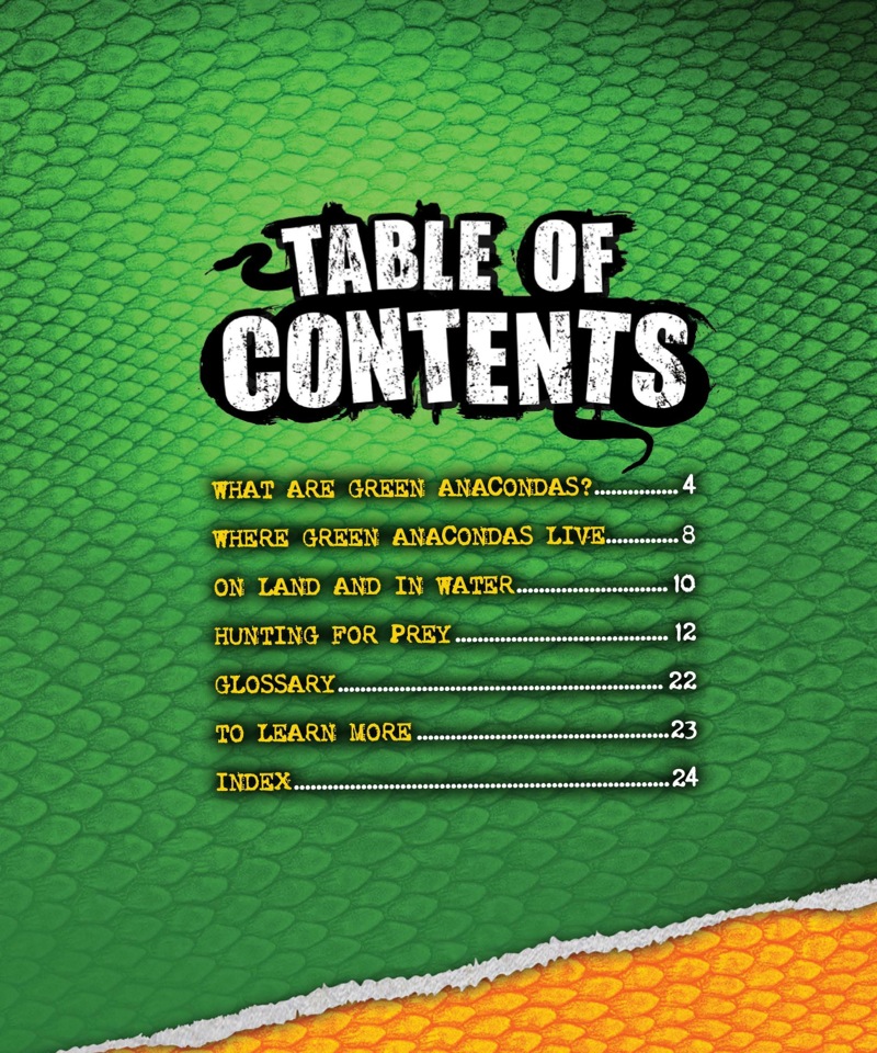 Amazing Snakes! Green Anacondas book cover