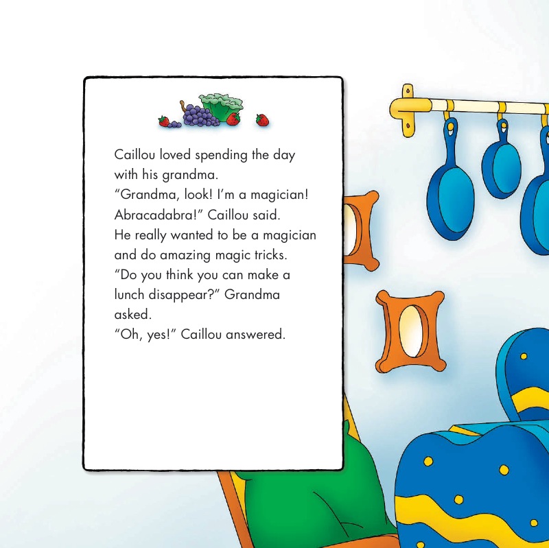 Caillou: The Magic of Compost — page 1