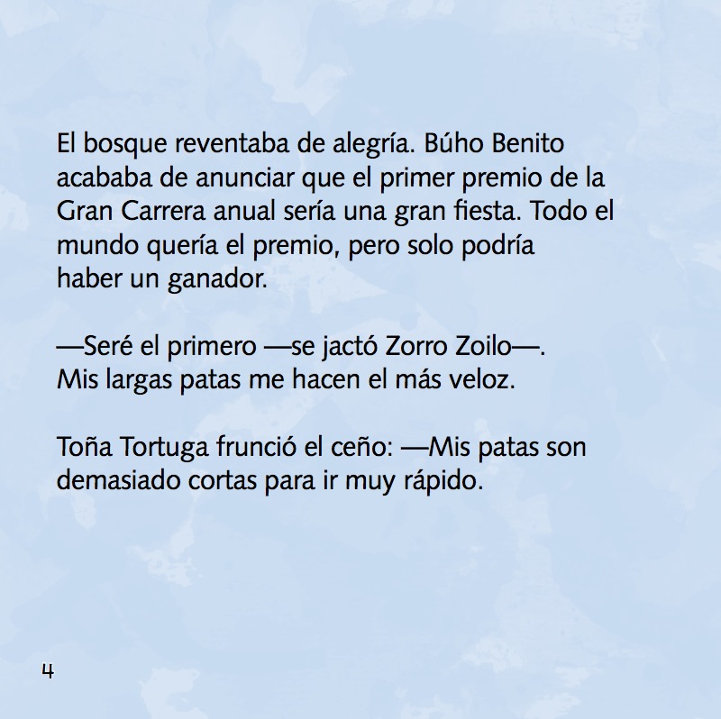 En Sus Marcas, Listos, ¡Ya! (Ready, Set, Race!) — page 1