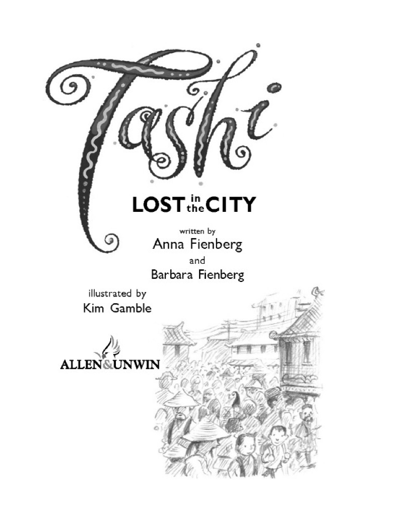Tashi Lost in the City book cover