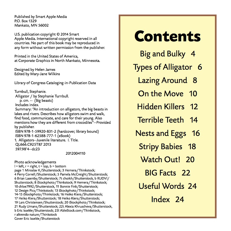 Alligator — page 1