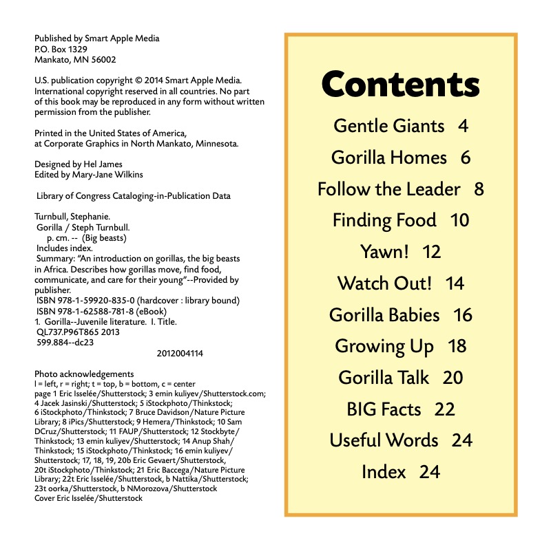 Gorilla — page 1