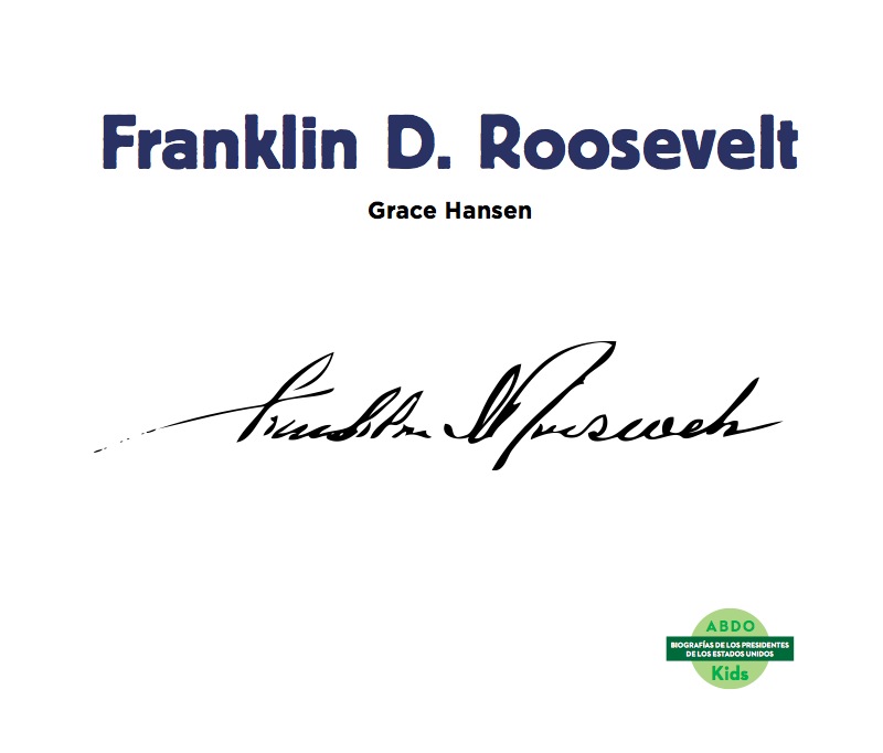Franklin D. Roosevelt book cover