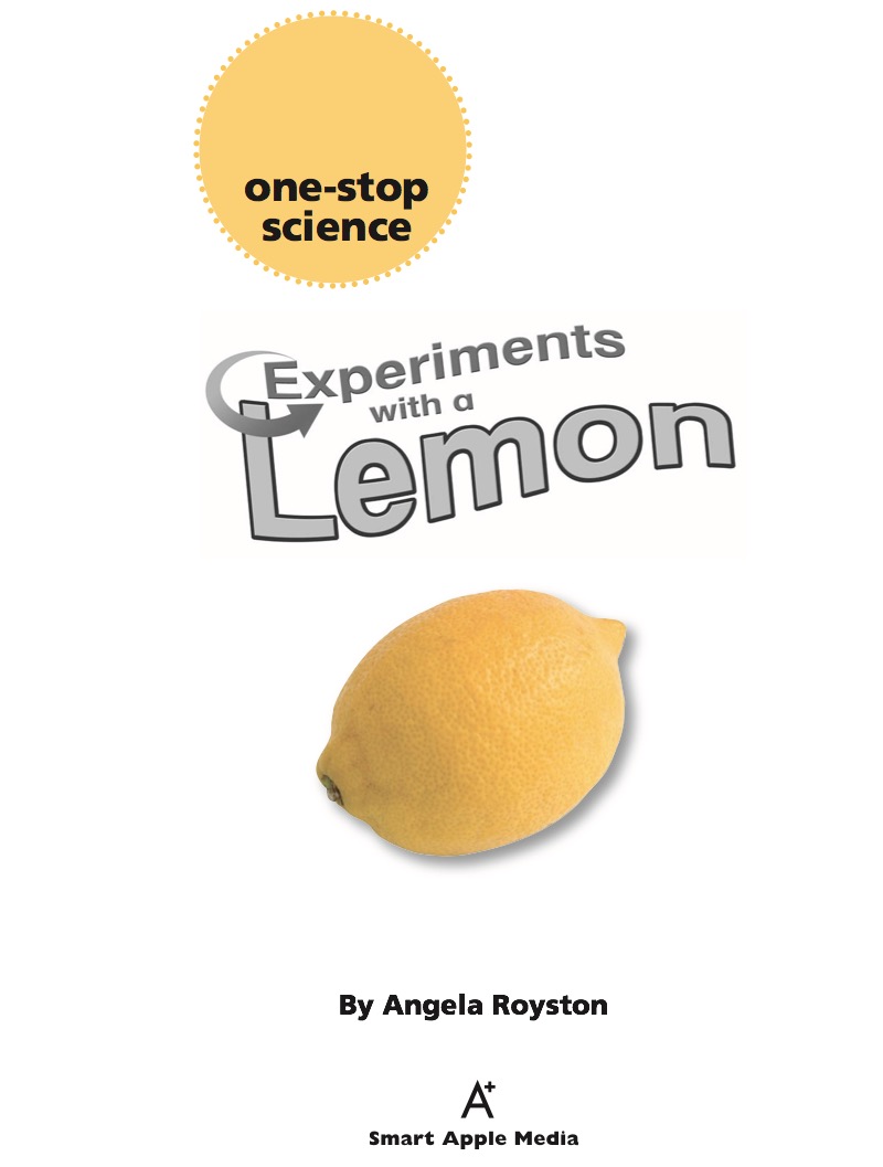 Experiments with a Lemon book cover