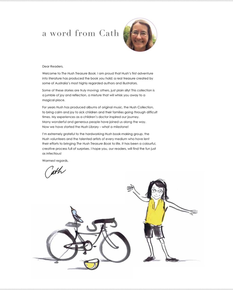 Hush Treasure Book: Stories, Poems and Pictures from Your Favourite Storytellers — page 1