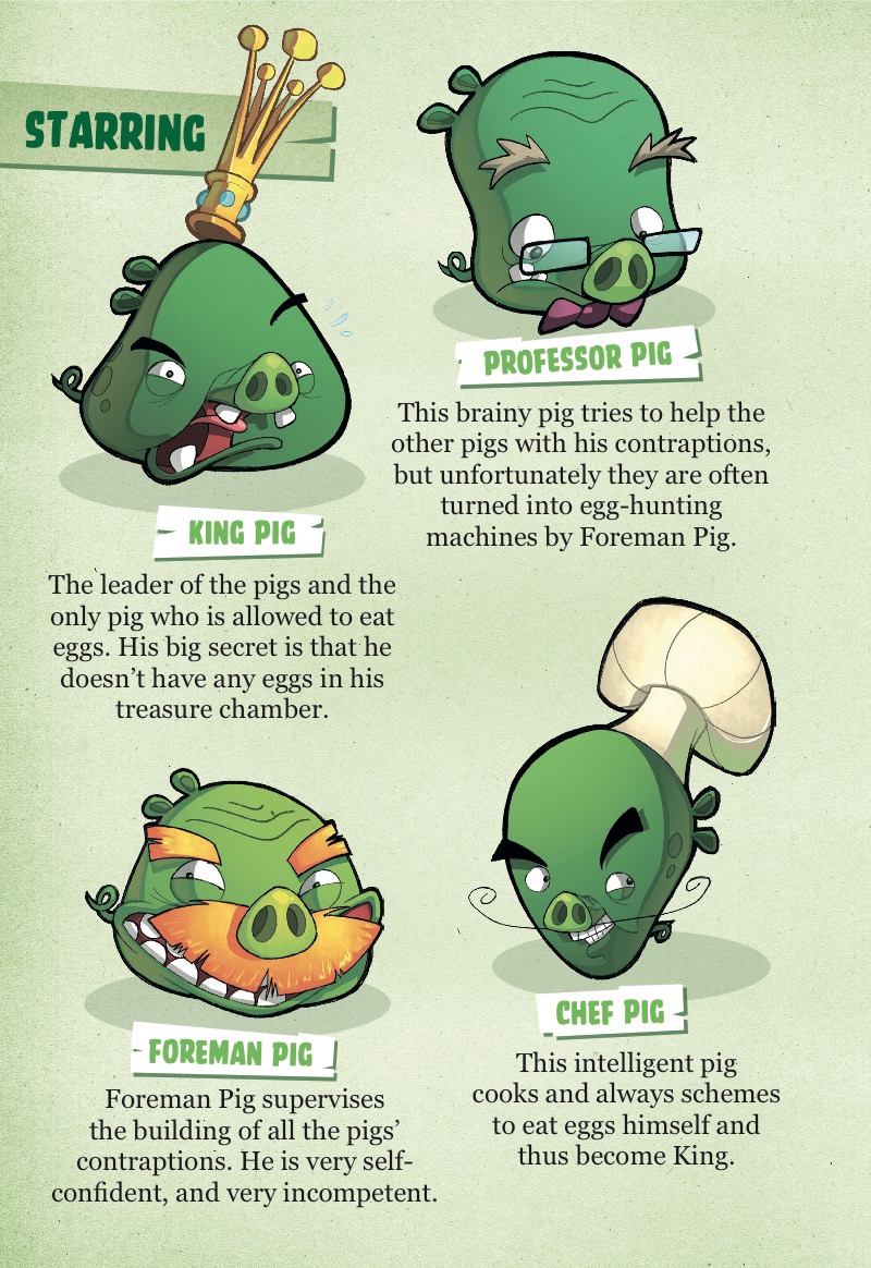 Angry Birds: Piggy Island Heroes Piggies And Pirates — page 1
