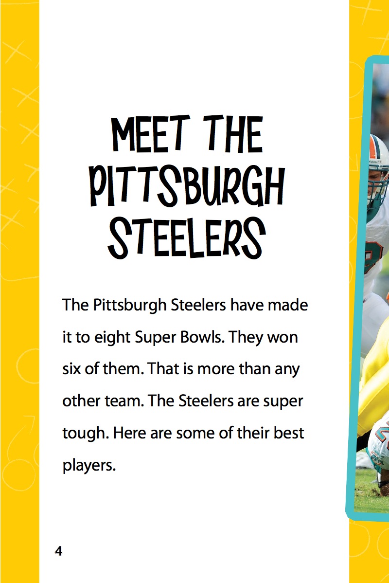 Superstars Of The Pittsburgh Steelers — page 1