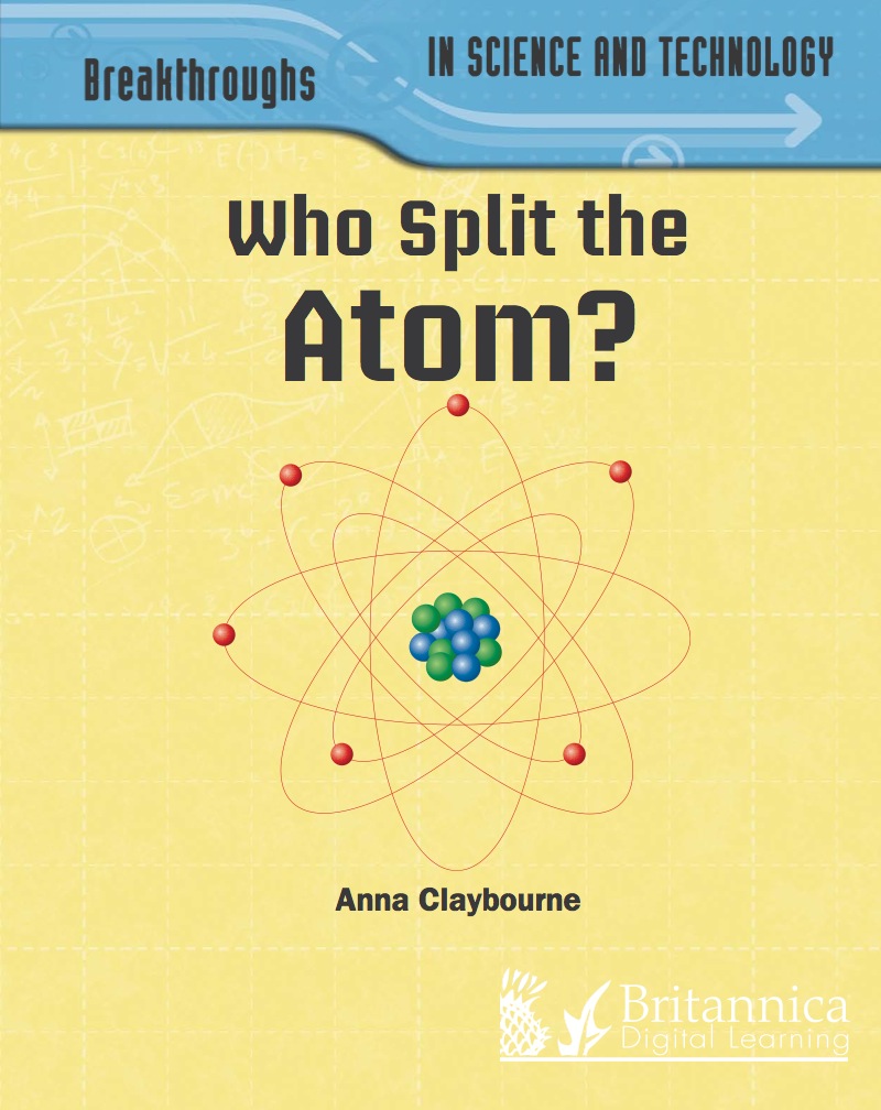 Who Split the Atom? book cover