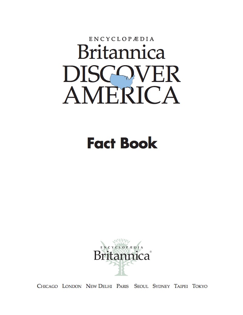Discover America: Fact Book book cover