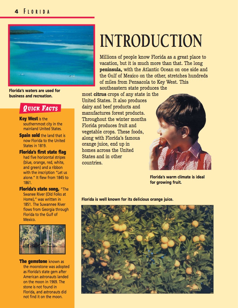 Florida: The Sunshine State — page 1