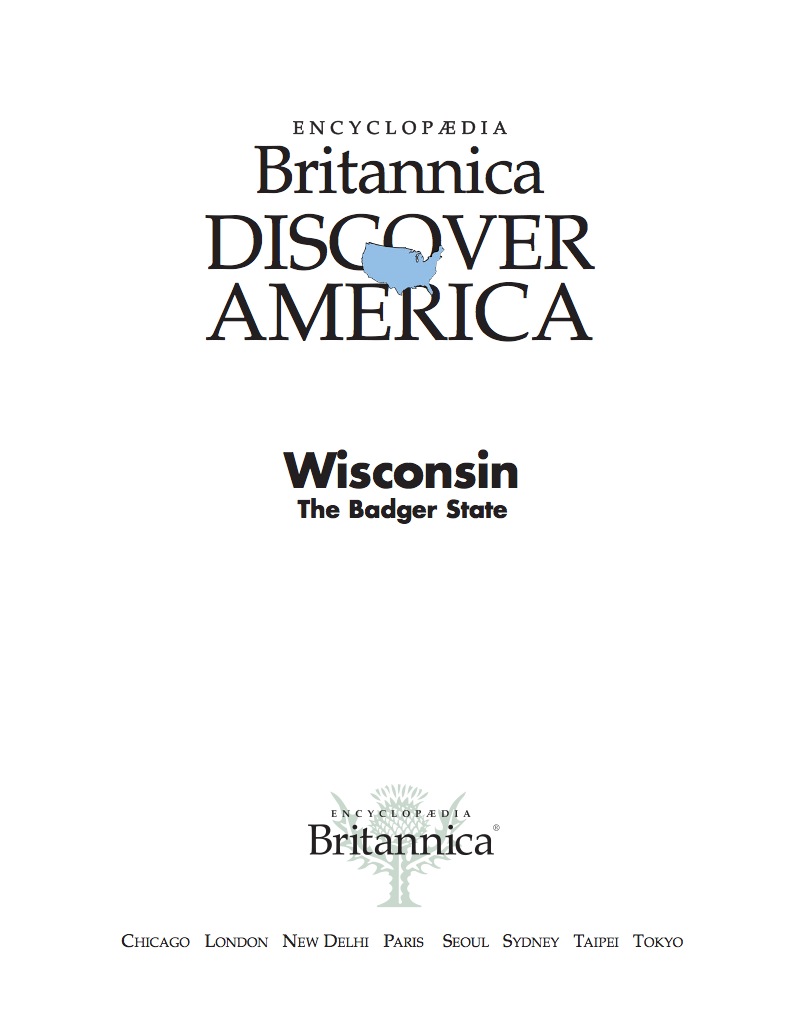 Wisconsin: The Badger State book cover