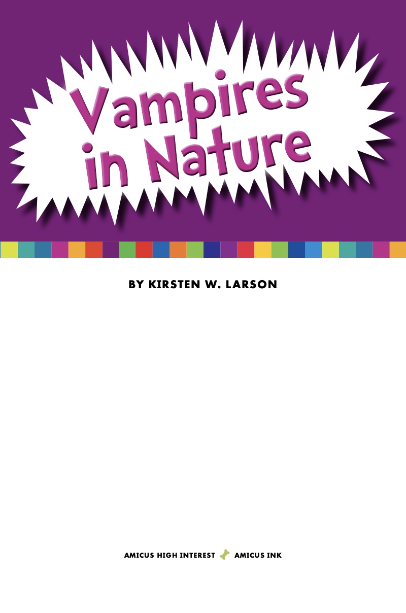 Vampires In Nature book cover