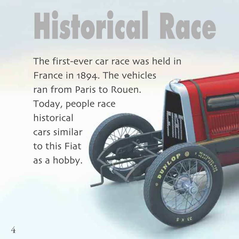 Race Cars book cover