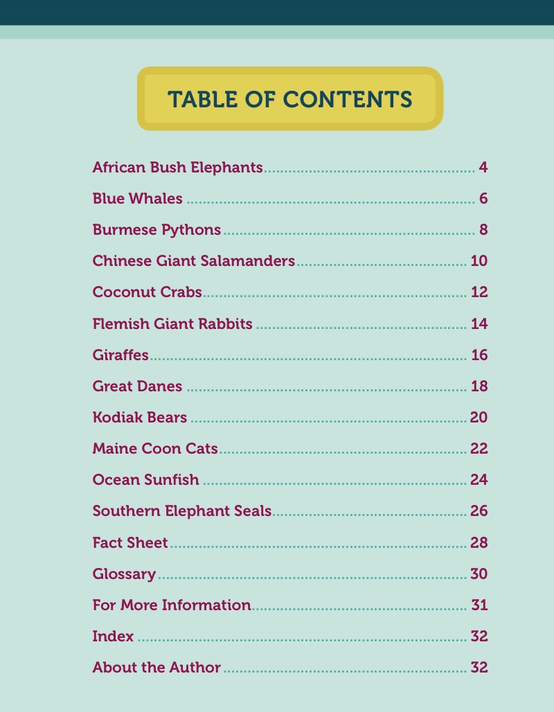 12 Super-Gigantic Animals You Need To Know book cover
