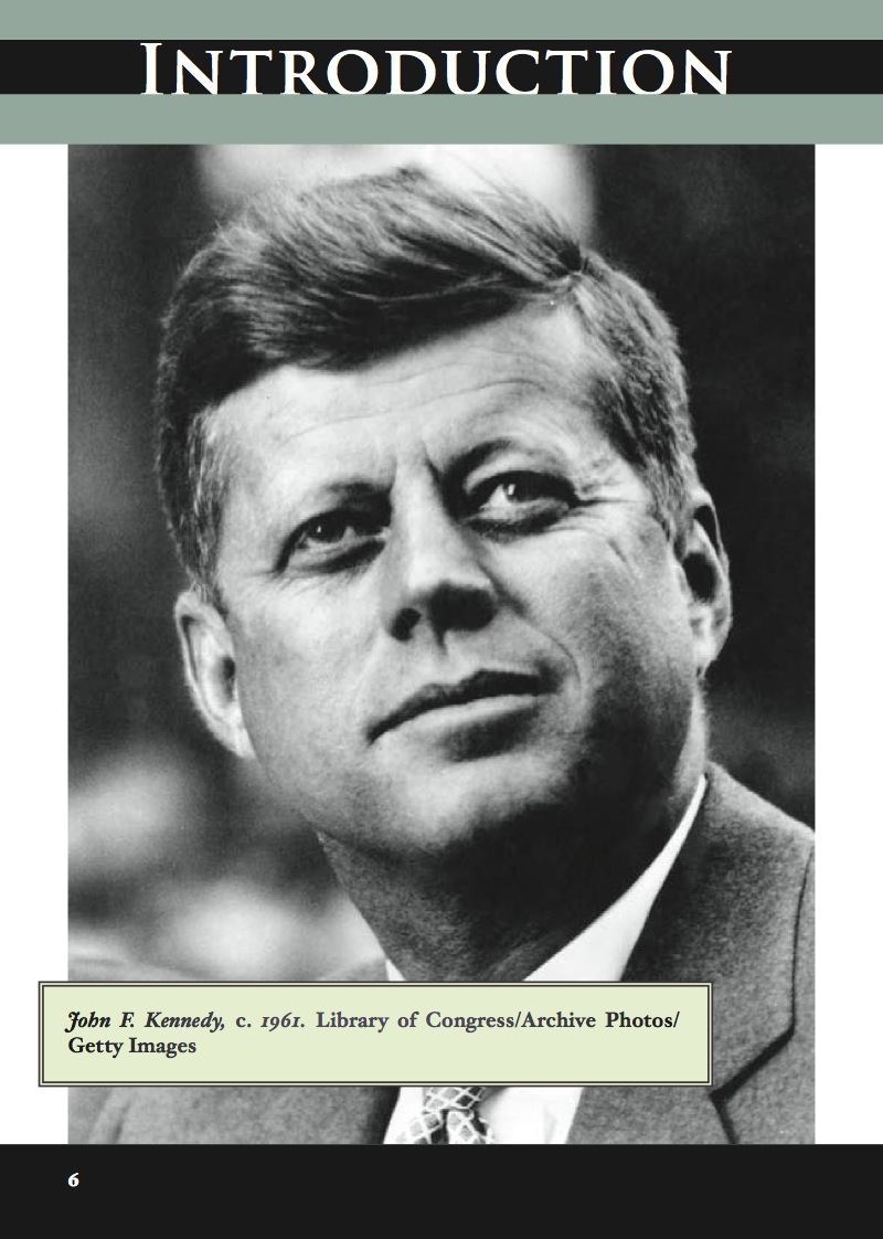 John F. Kennedy — page 1