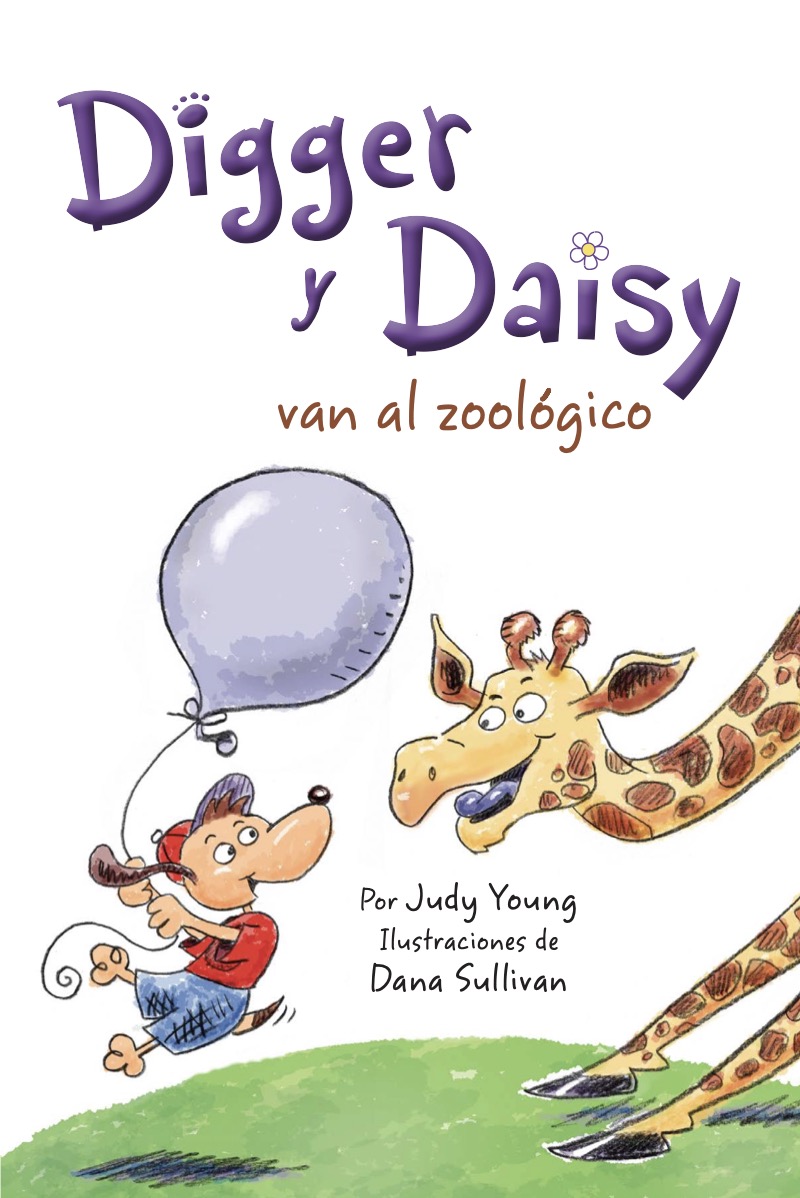 Digger y Daisy van al zoológico (Digger and Daisy Go to the Zoo) book cover