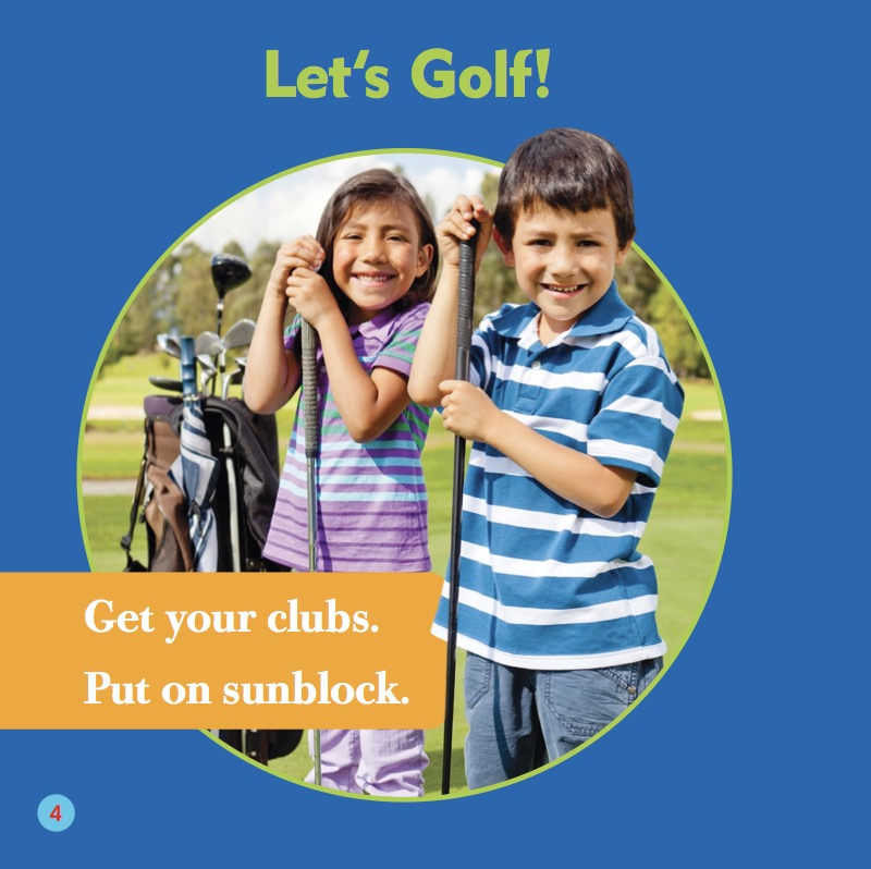 I Love Sports: Golf — page 1