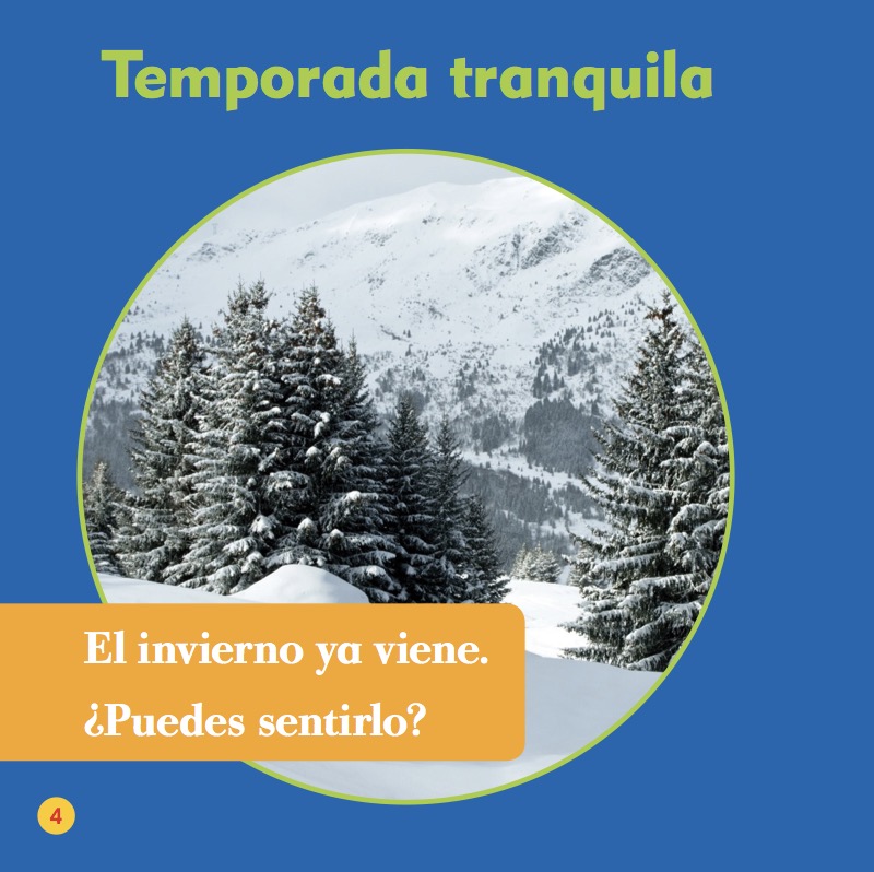 Los Animales en el Invierno (¿Qué Pasa en el Invierno?) — page 1