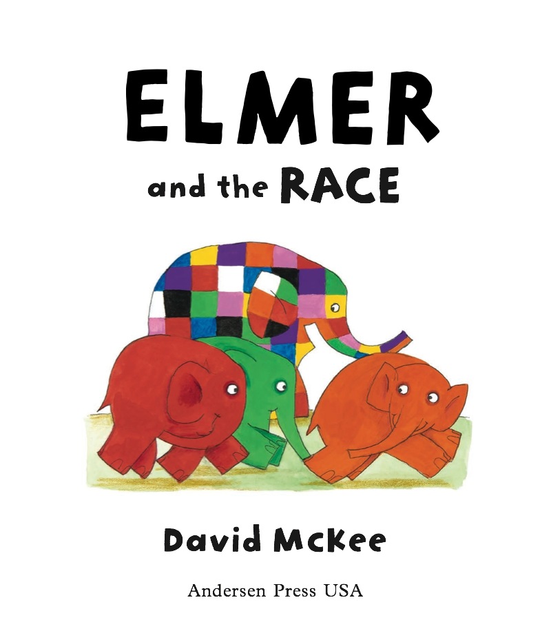 Elmer and the Race book cover
