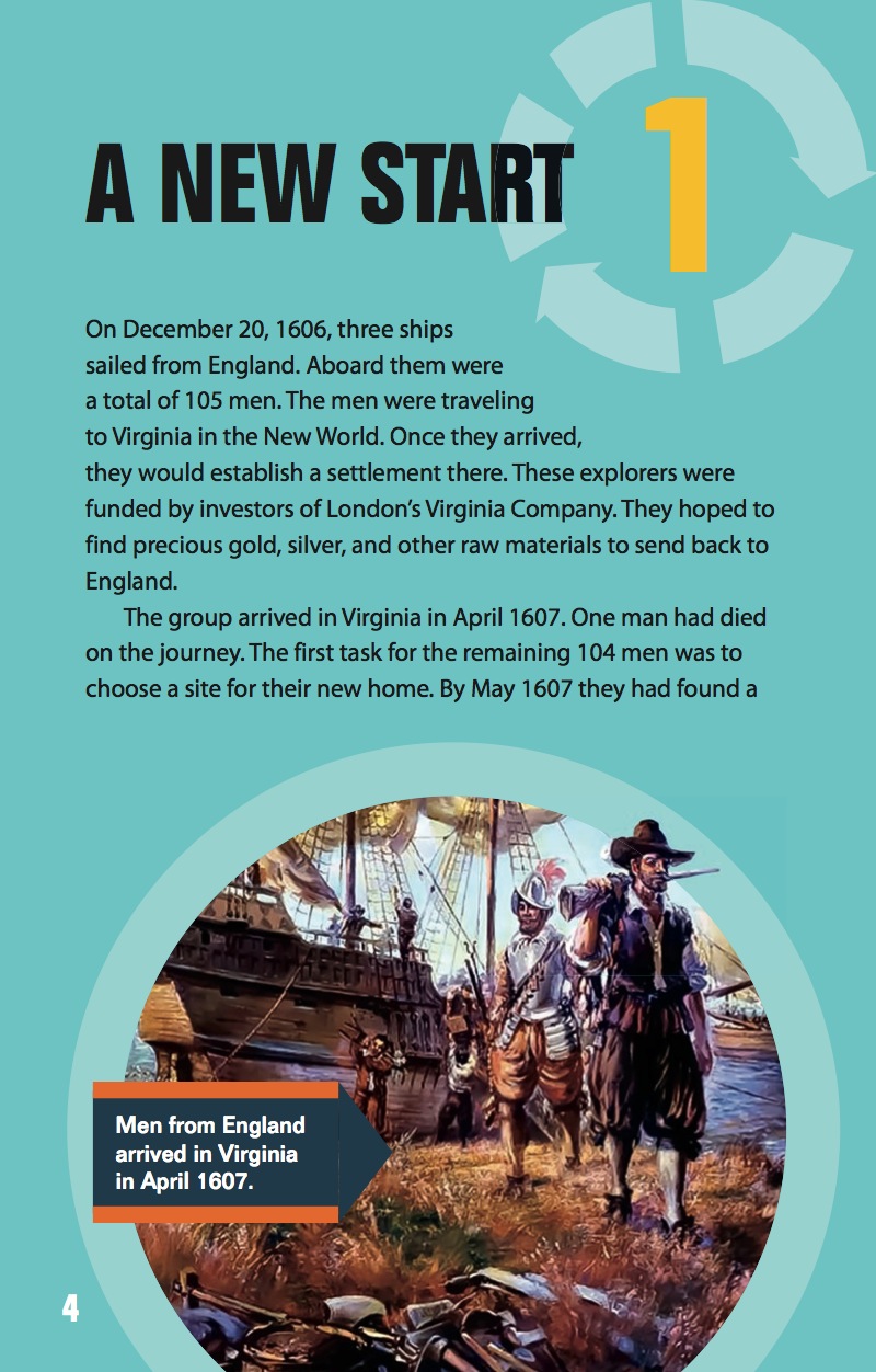 The Jamestown Colony Disaster — page 1