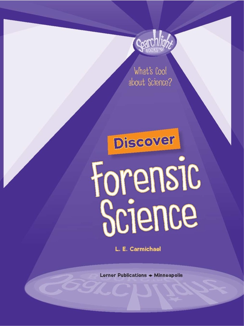 Discover Forensic Science book cover