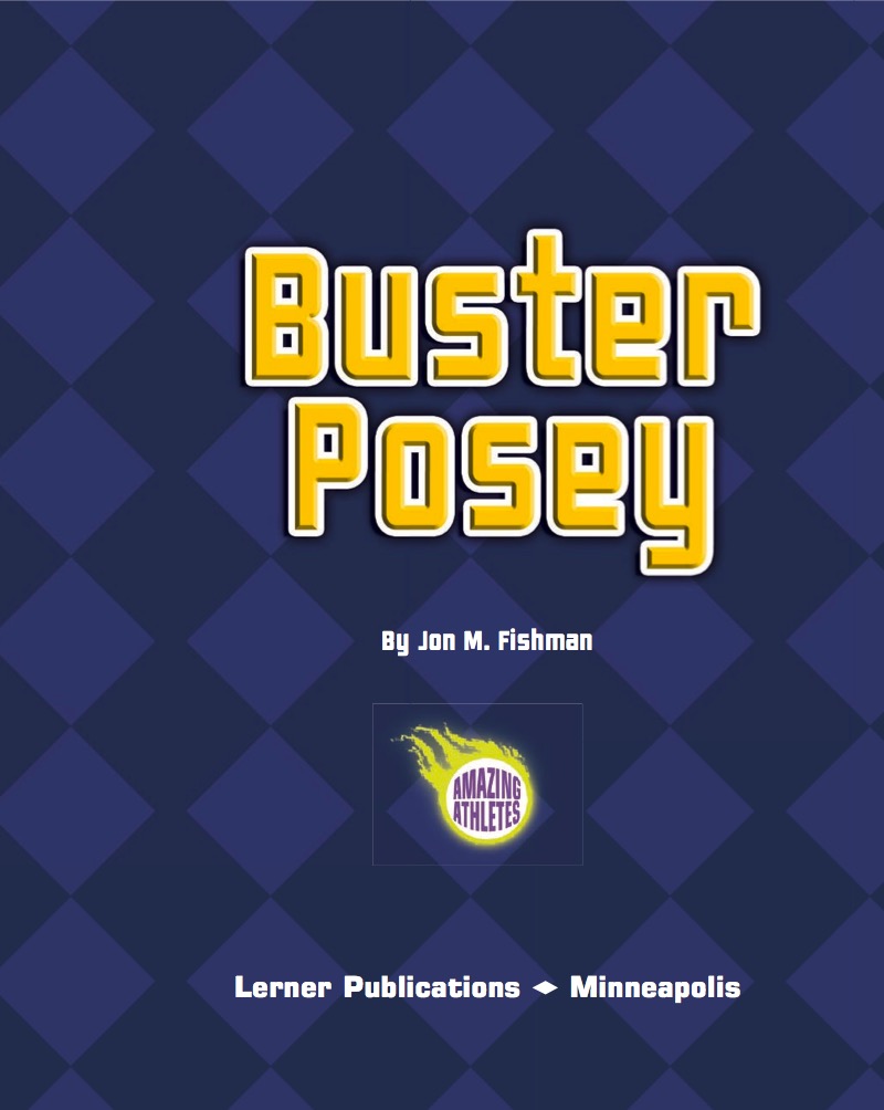 Buster Posey book cover