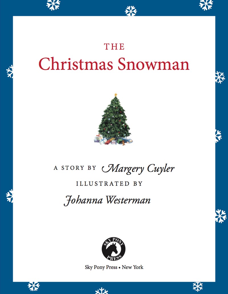 The Christmas Snowman book cover