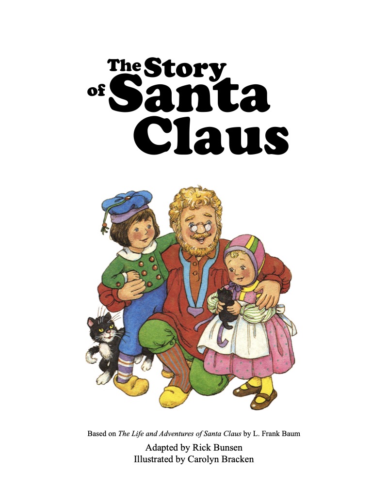 The Story of Santa Claus book cover