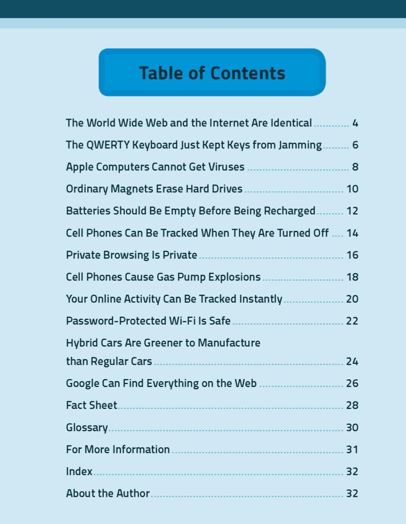 Technology Myths, Busted! book cover