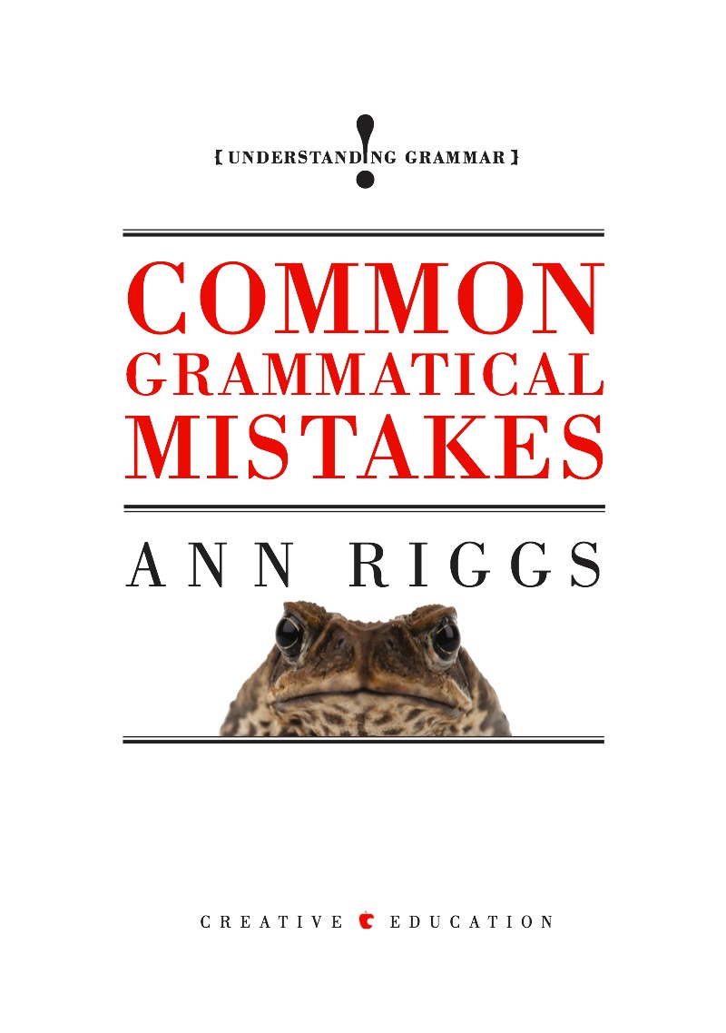 Common Grammatical Mistakes book cover