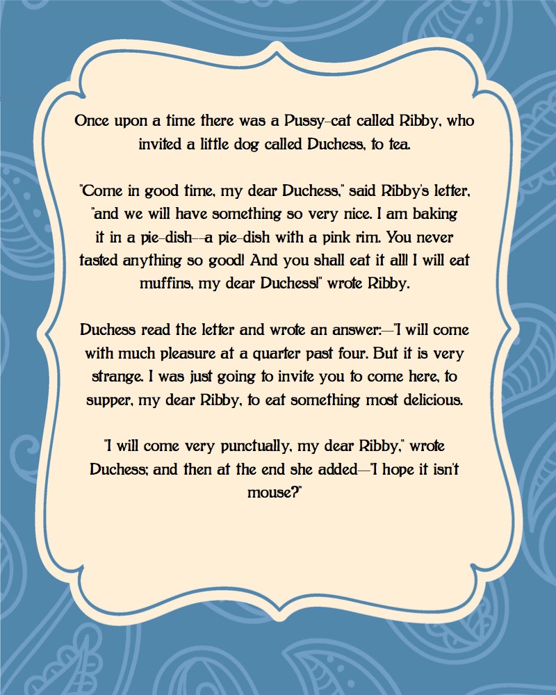 The Tale of the Pie and the Patty Pan — page 1