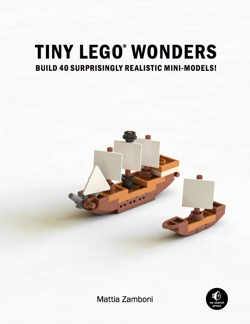 Tiny LEGO Wonders: Build 40 Surprisingly Realistic Mini-Models! book cover