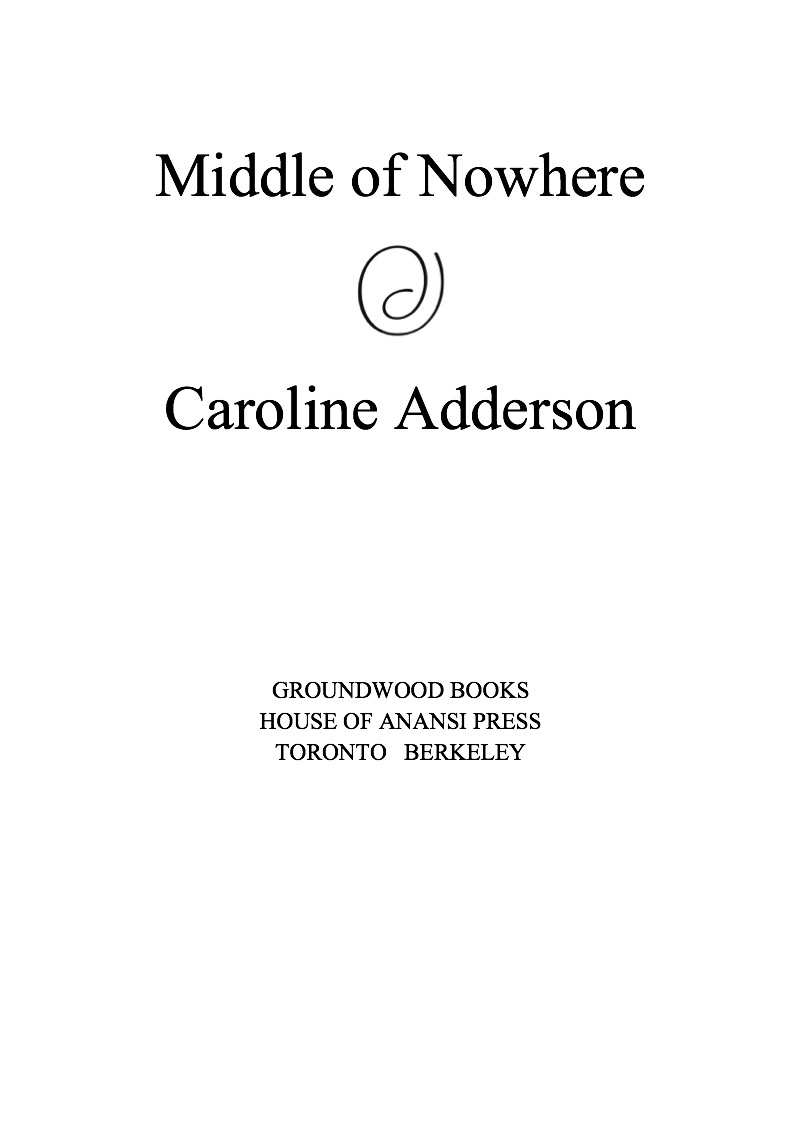 Middle of Nowhere book cover