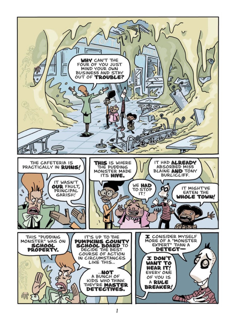 The Creeps Book 1: Night of the Frankenfrogs — page 1