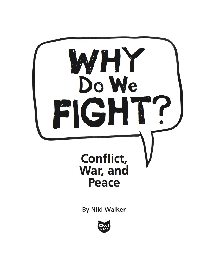 Why Do We Fight? Conflict, War, and Peace book cover