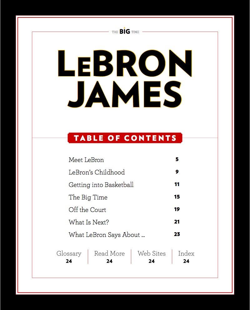 LeBron James — page 1