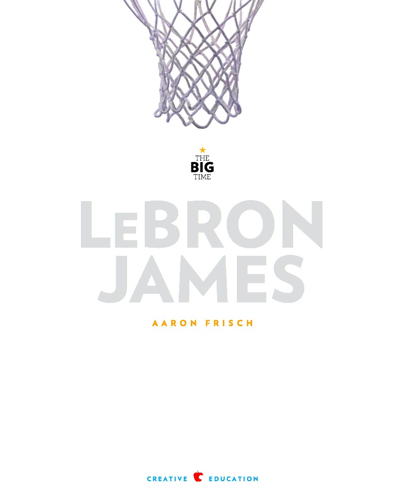 LeBron James book cover