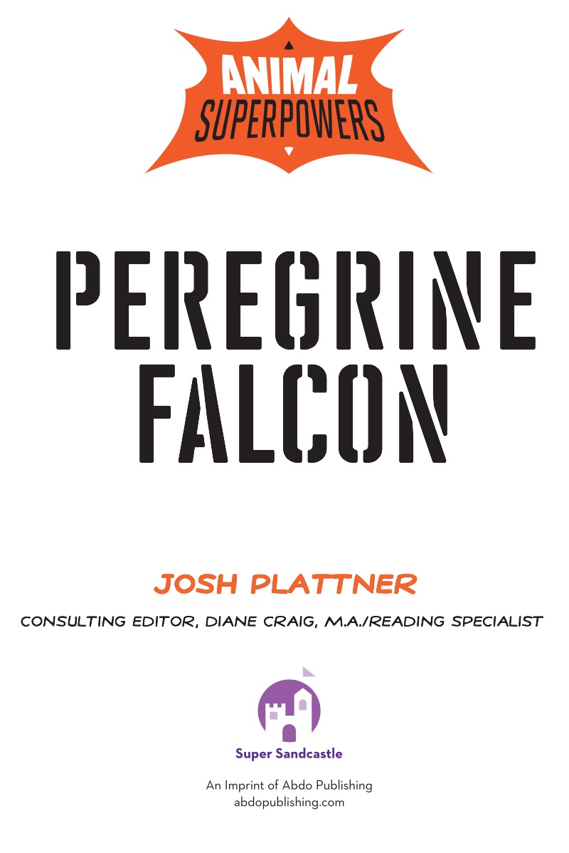 Peregrine Falcon: Master of Speed book cover