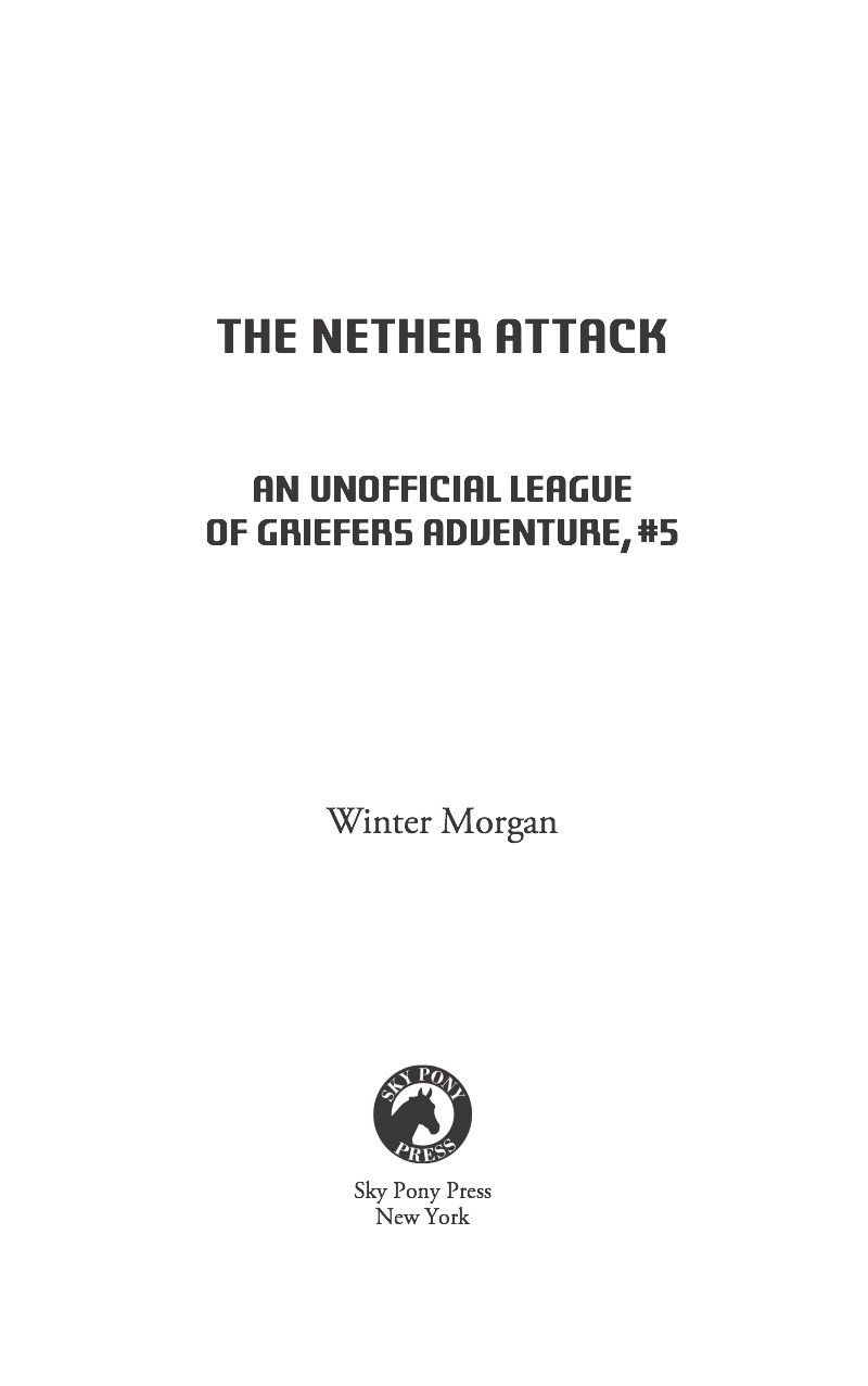 The Nether Attack: An Unofficial League of Griefers Adventure, #5 book cover
