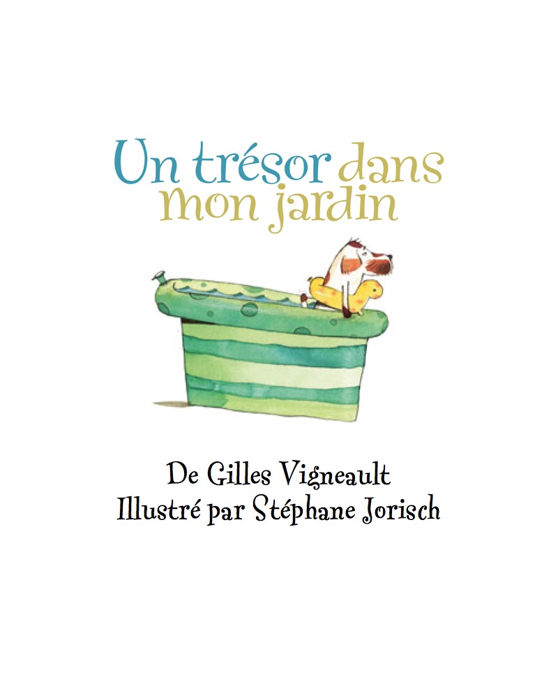 Un trésor dans mon jardin book cover