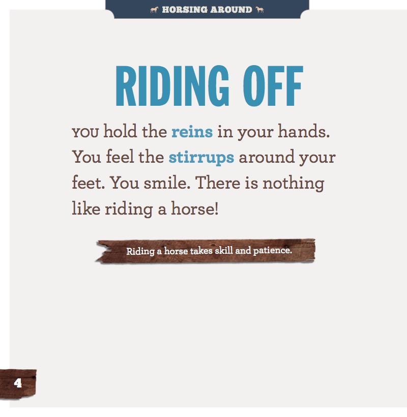 Riding Horses — page 1