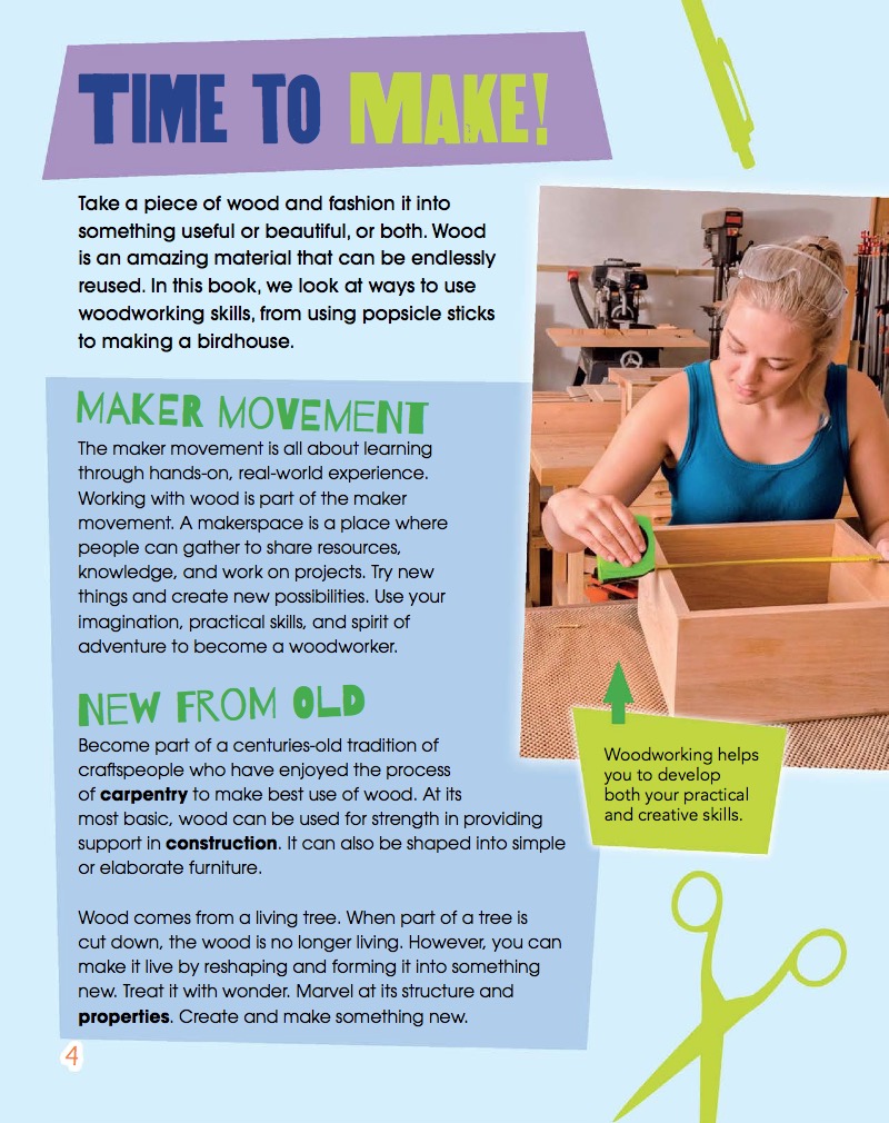 Maker Projects for Kids Who Love Woodworking — page 1