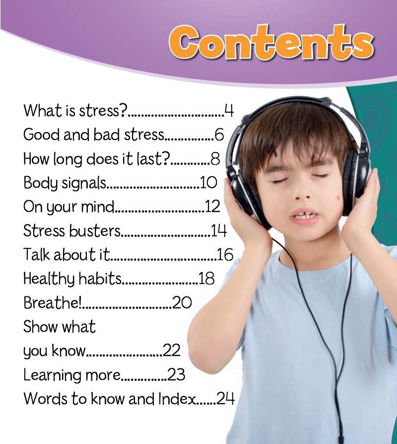 Stress Less! A Kid's Guide to Managing Emotions book cover